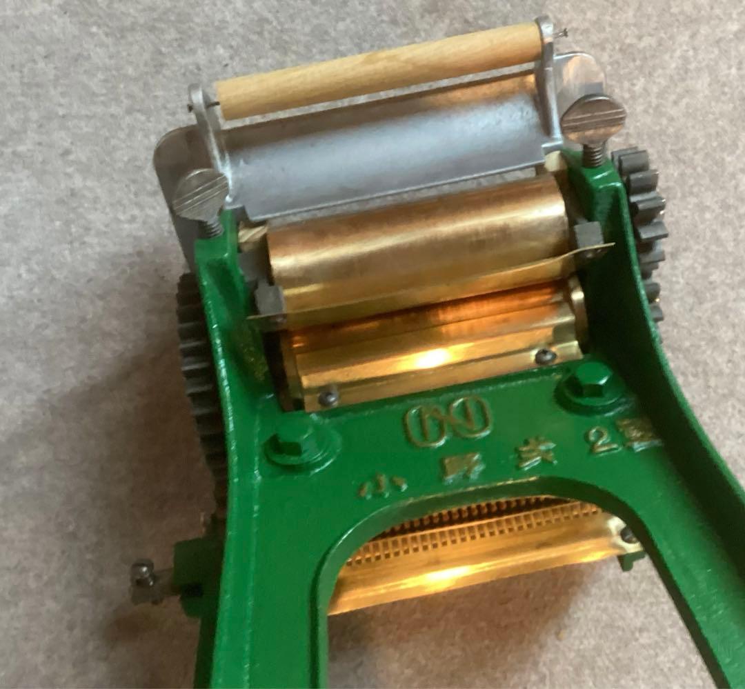 小野式製麺機2型(幅広)レストア済み　安心のアフターサービス　二郎系　家系