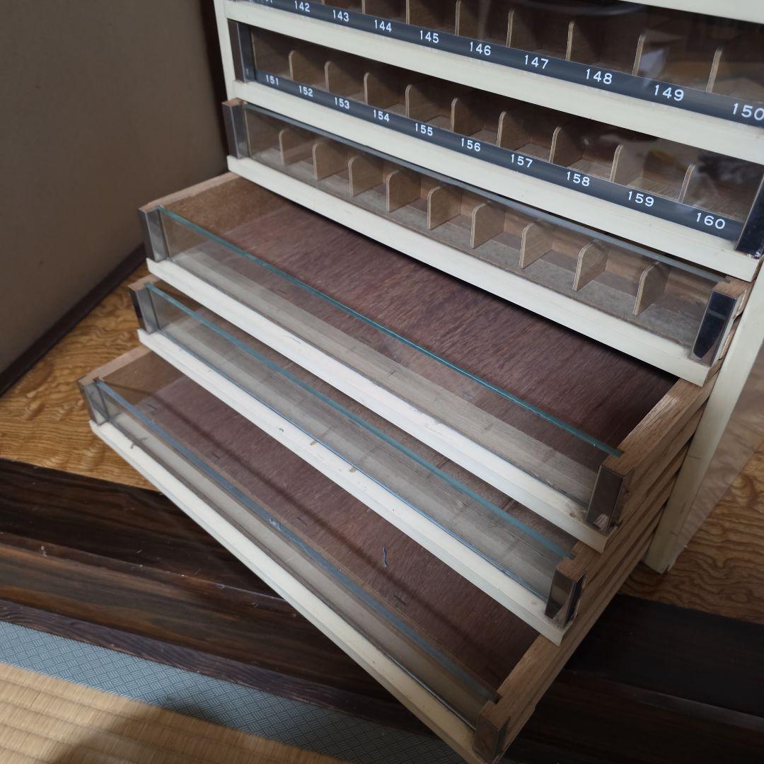 木製ミシン糸ラック　ニット用　レジロン　ミシン糸　②