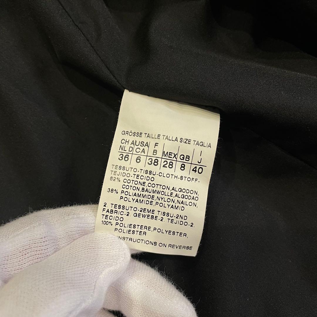 良品 マックスマーラ レインウェア トレンチコート ベルト付 ブラック