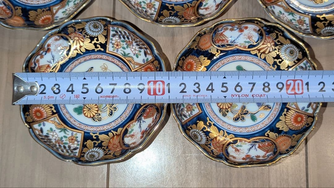 有田焼 其泉釜 古伊万里 小皿5セット