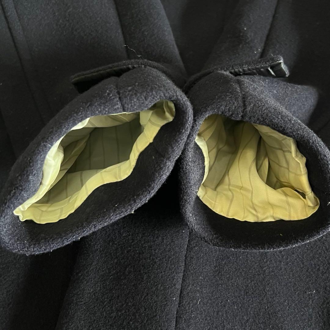 UNITED TOKYO SUPER140’s ステンカラーコート ネイビー