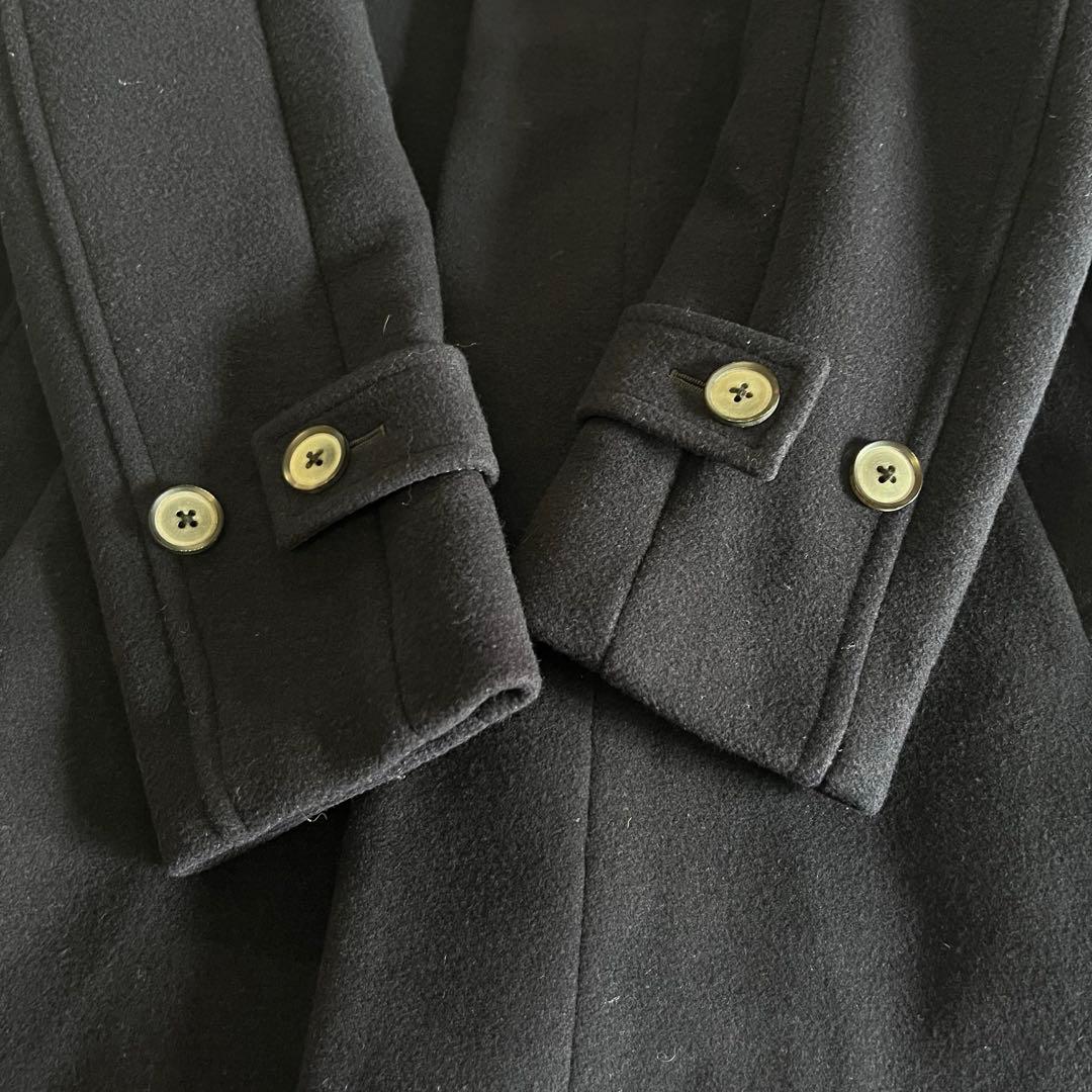 UNITED TOKYO SUPER140’s ステンカラーコート ネイビー