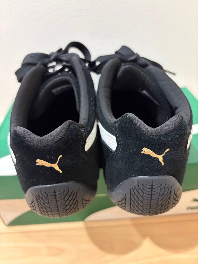 【最終値下げ】Puma スニーカー　スピードキャット　24㎝　ブラック　プーマ