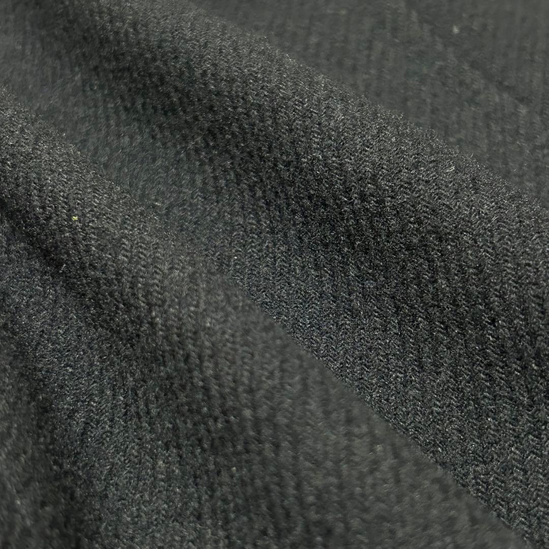 【マッキントッシュ】襟付き ステンカラーコート 釦刻印 裏地キルティング M位