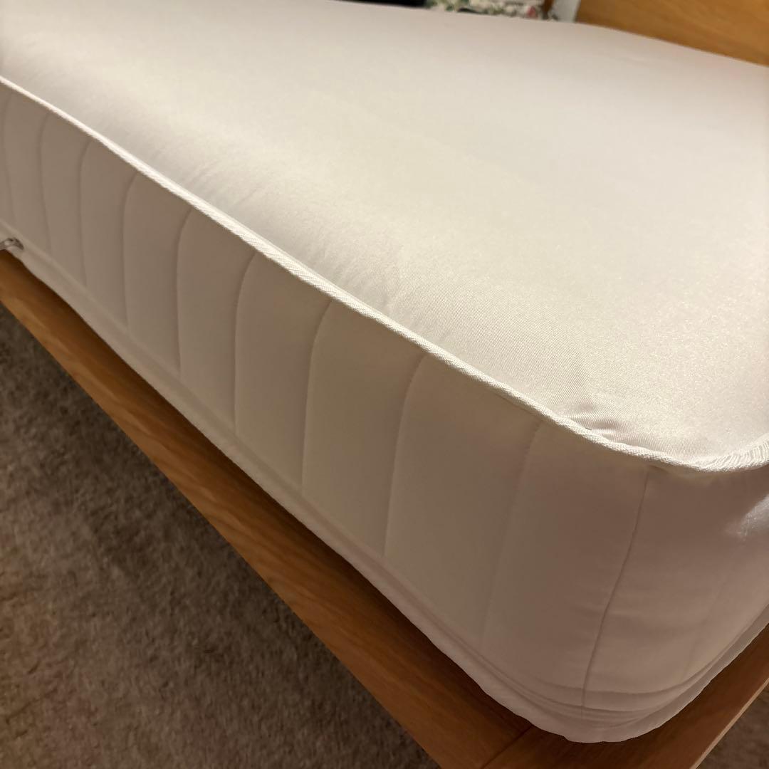 無印 高密度ポケットコイルマットレス ダブル