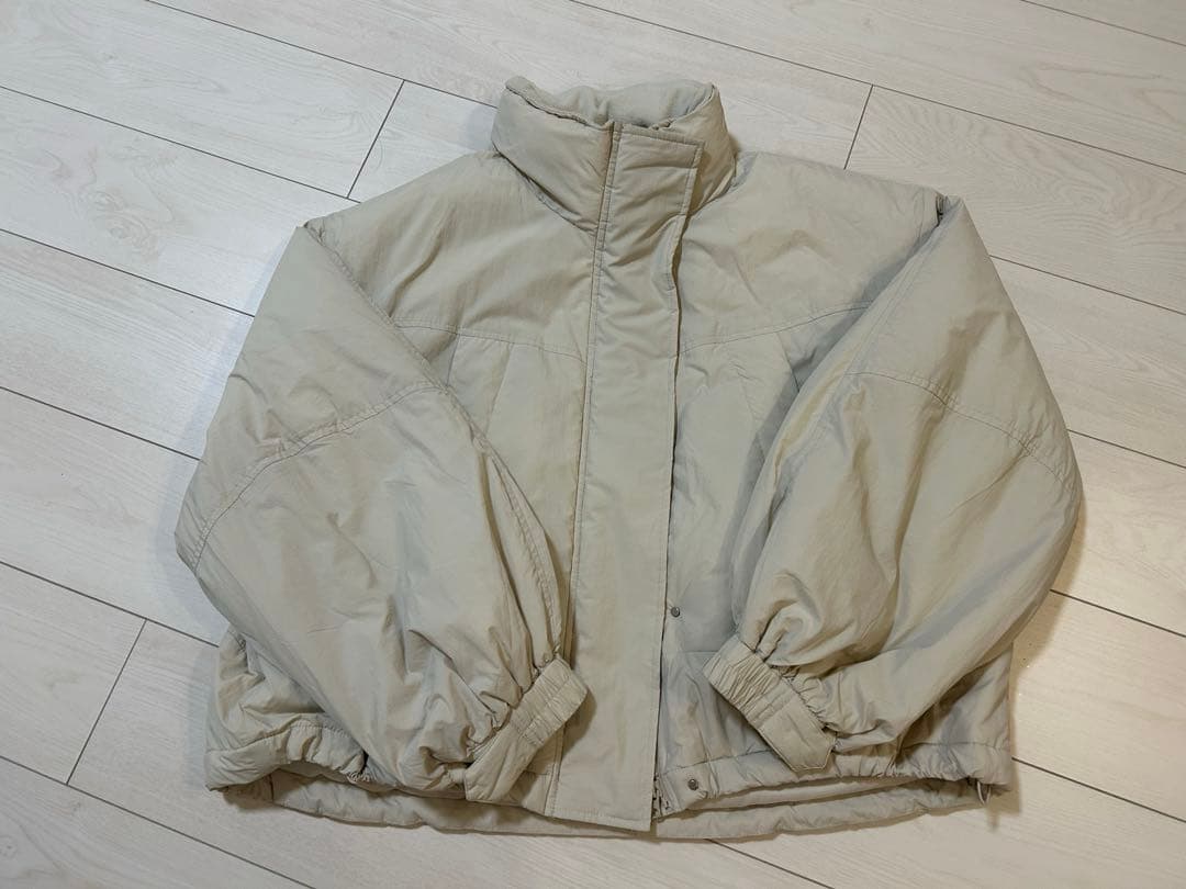 LOWRYSFARM モンスターショートコート　アイボリー