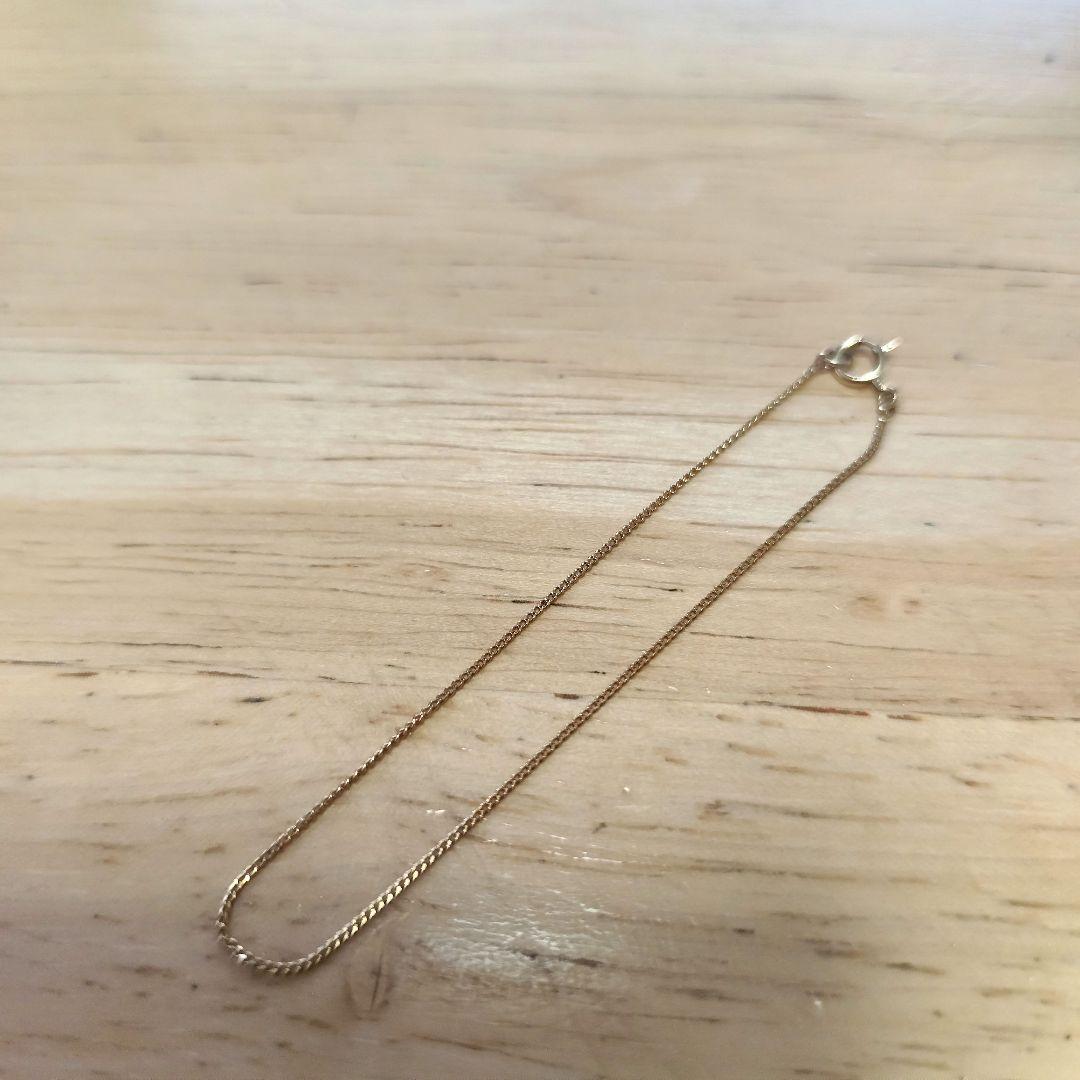 K14 14金イエローゴールド喜平チェーンブレスレット