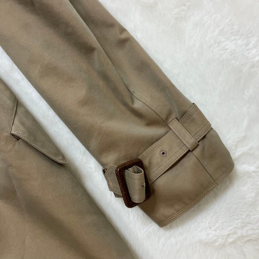 美品✨ロペ ラクーンファー チェックウールライナー 3way トレンチコート L