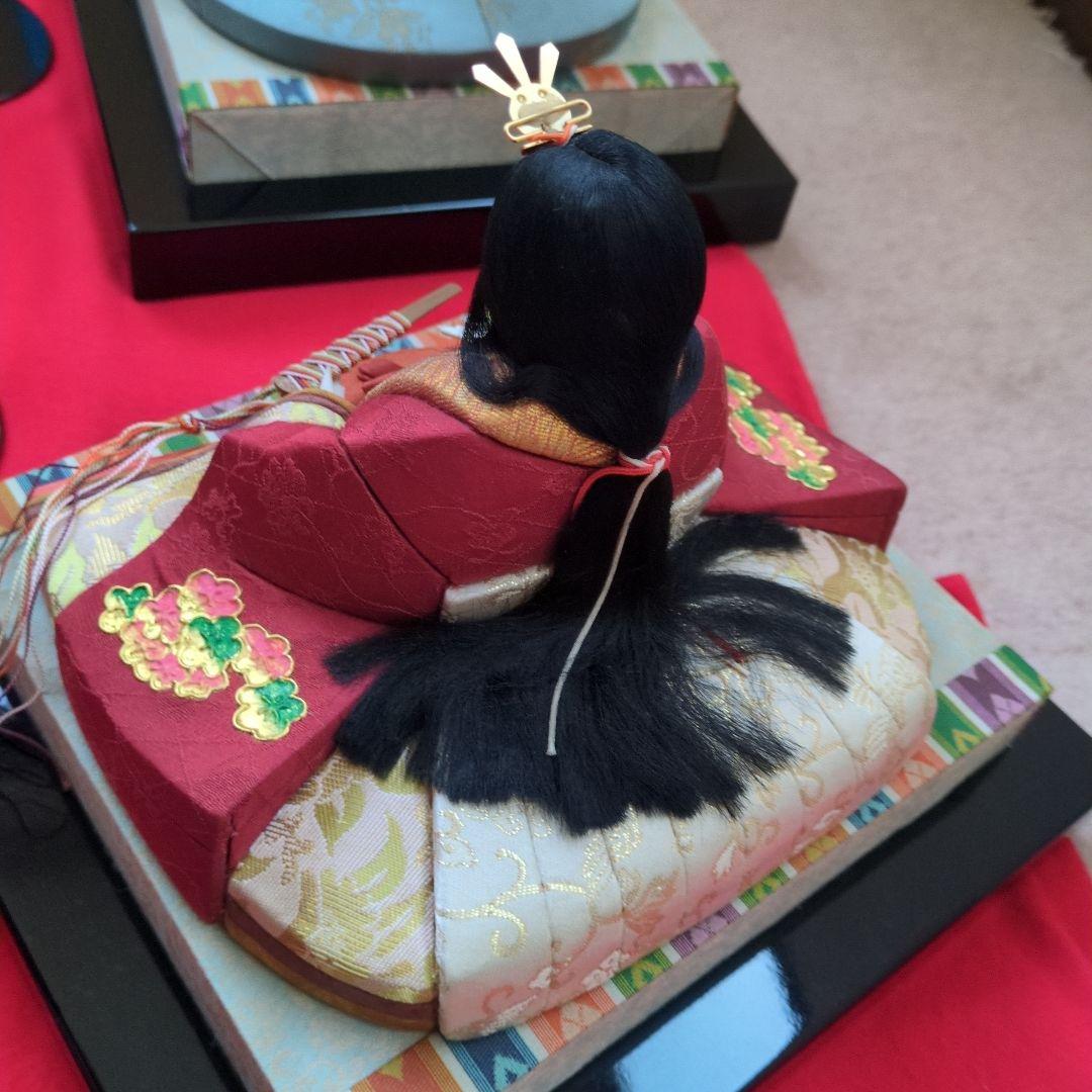 myg52 伝統的な木目込みひな人形 5体セット