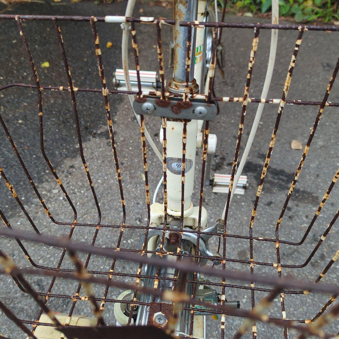 昭和レトロ　自転車　24インチ　ベース車　パンクあり　当時物マニア必見　送料別途