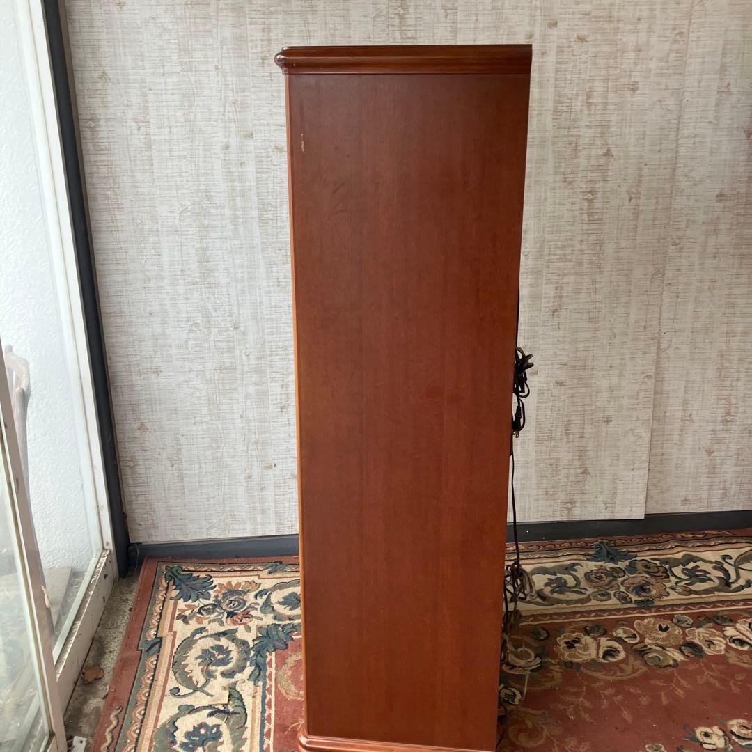 アンティーク TAKEDOMI 木製ガラスキャビネット ショーケース 飾り棚