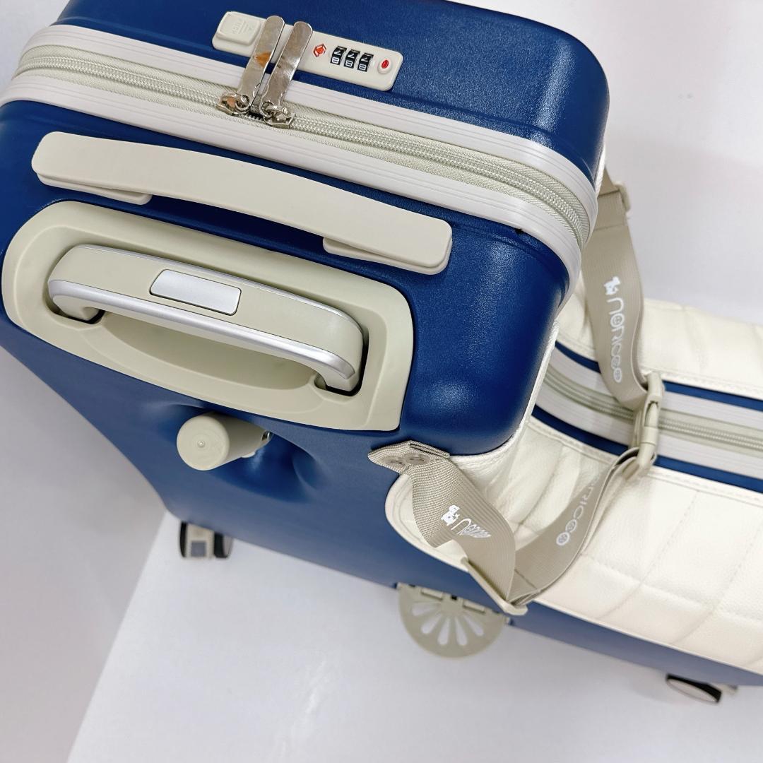 【美品】NORICCO ノリッコ おしり痛くないクッション付 乗れるスーツケース