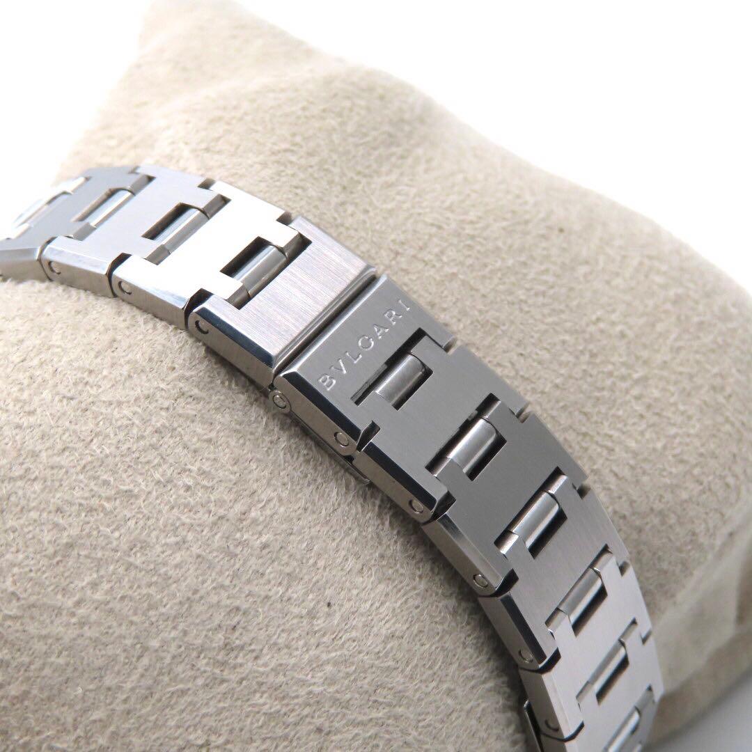 ☆極美品 BB23SS BVLGARI ブルガリ 時計 ブラック レディース