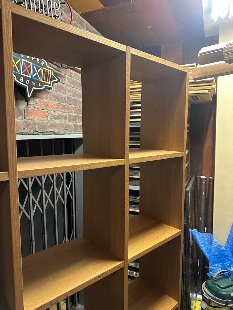 【東京都23区配送無料】無印　棚　本棚　事務 店舗　大型　スタッキング　シェルフ