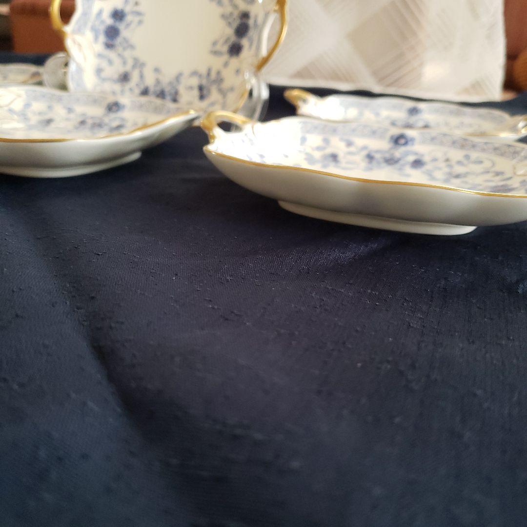 ☆美品☆ナルミボーンチャイナ　ミラノ　小皿　取手付き 6枚