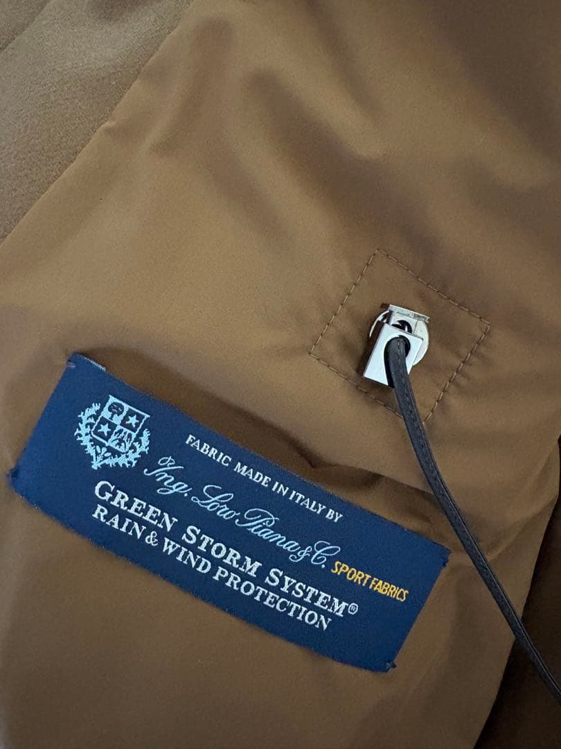 trjyv manzoni24 ウールカシミアフィールドジャケット50