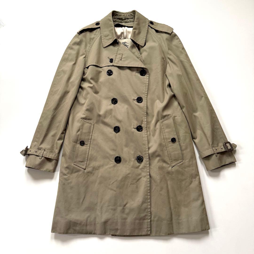 美品 バーバリーロンドン トレンチコート ロング丈 ライナー ベルト付き