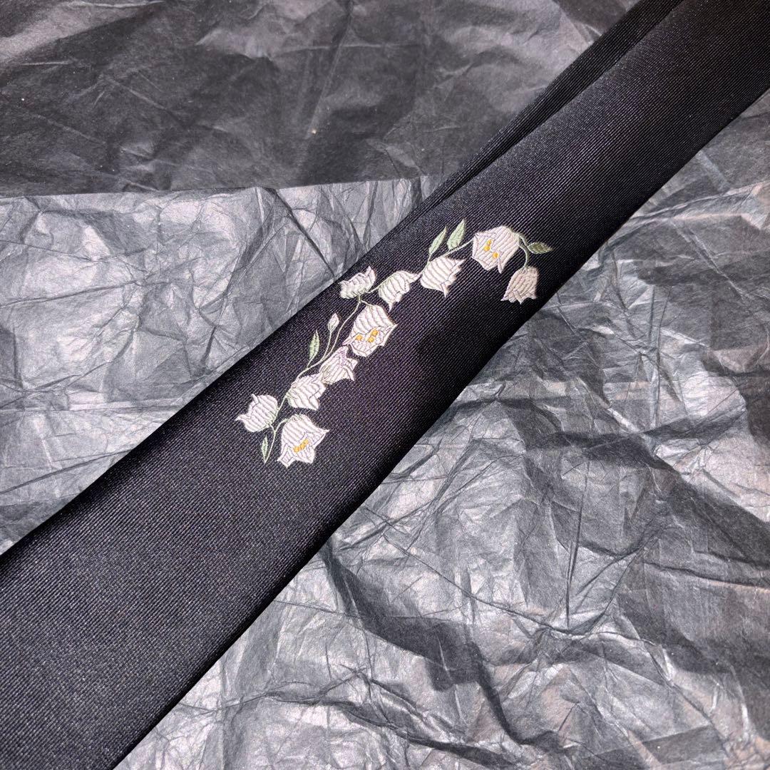 dior homme 14aw ネクタイ　ナロータイ　鈴蘭