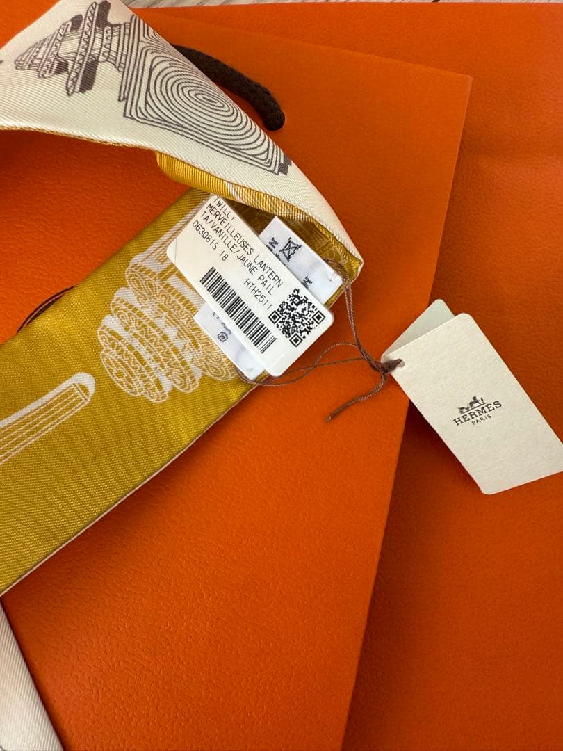 新品未使用エルメス　26春夏ツイリー メルヴェイユーズ・ランタン
