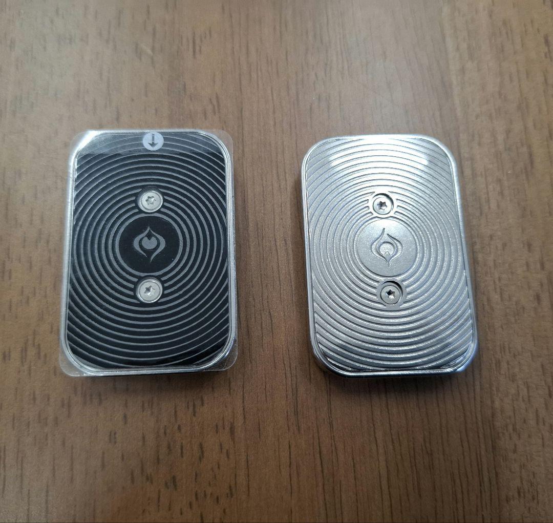 Aura Sand SS Slim フィジェット スライダー EDC