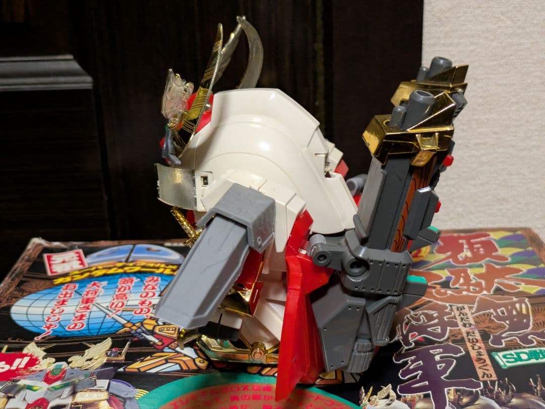 【箱付き現状】元祖 SD ガンダム NO-42 頑駄無大将軍 武者 スナック