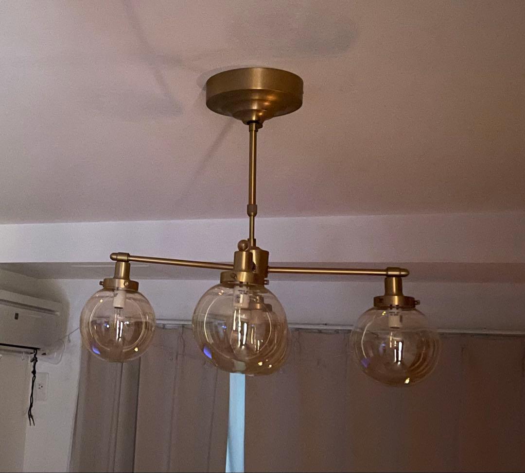 ハモサ　ムーンクロス　シーリングランプ