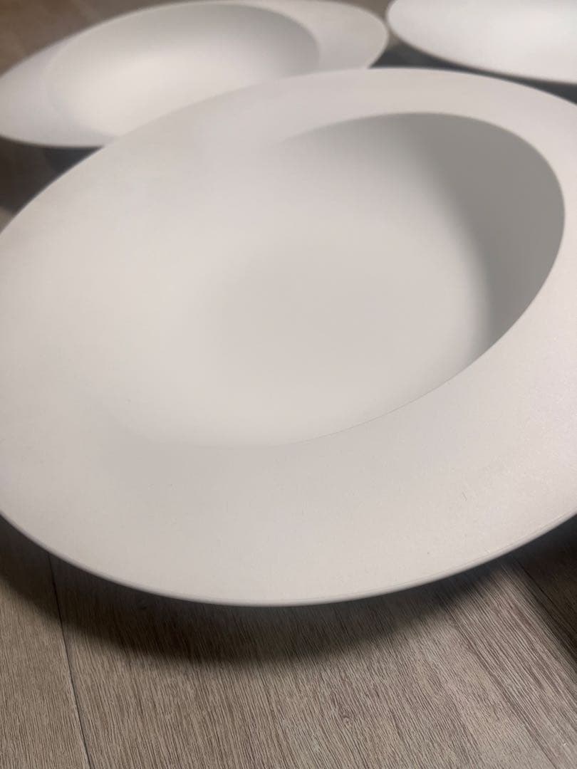 エイラス 深皿26cm4枚セット ホワイト