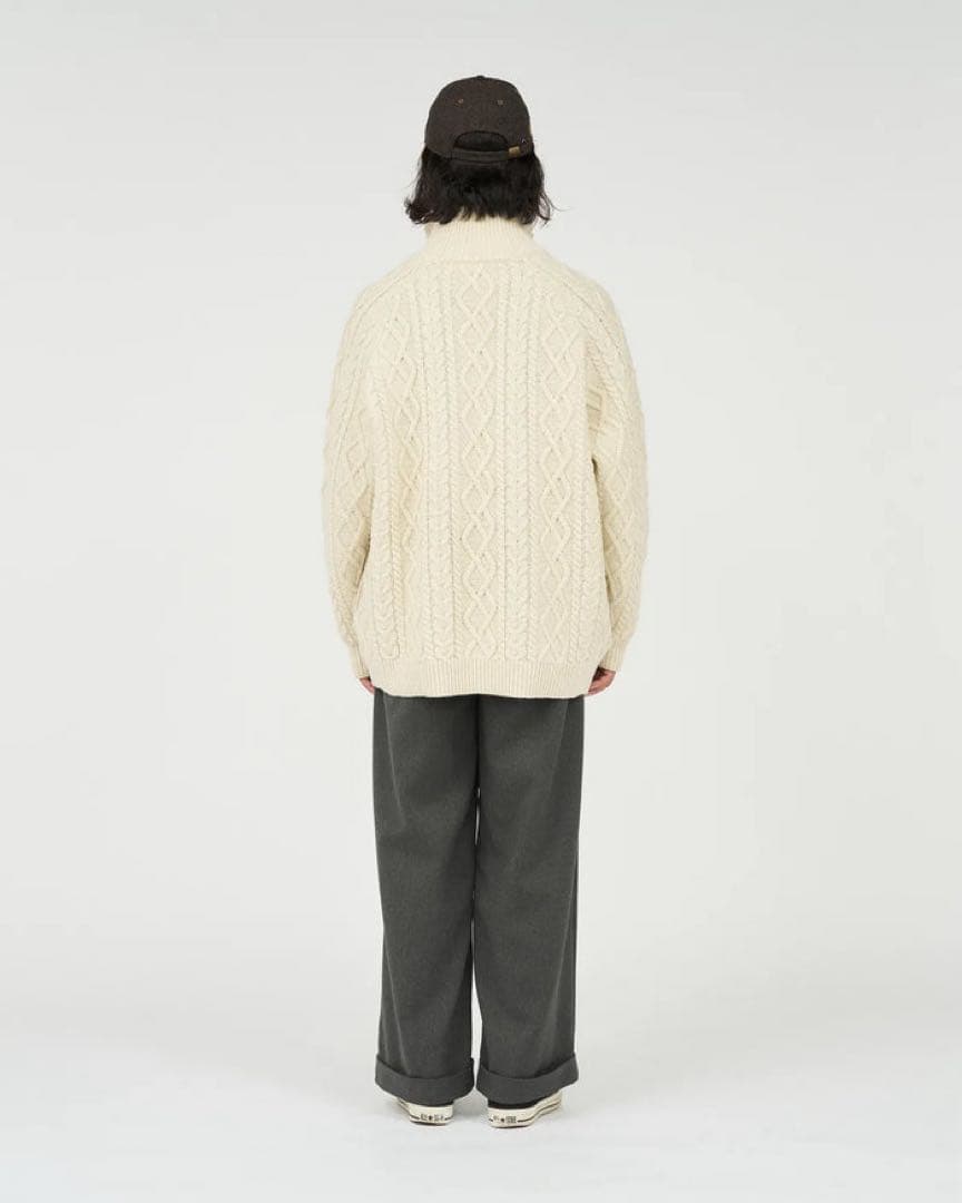 u*r様 FreshService フィッシャーマンジップアップ　ニット　Lサイ