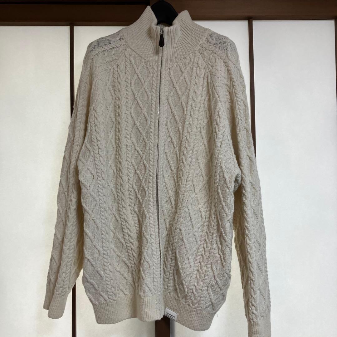 u*r様 FreshService フィッシャーマンジップアップ　ニット　Lサイ