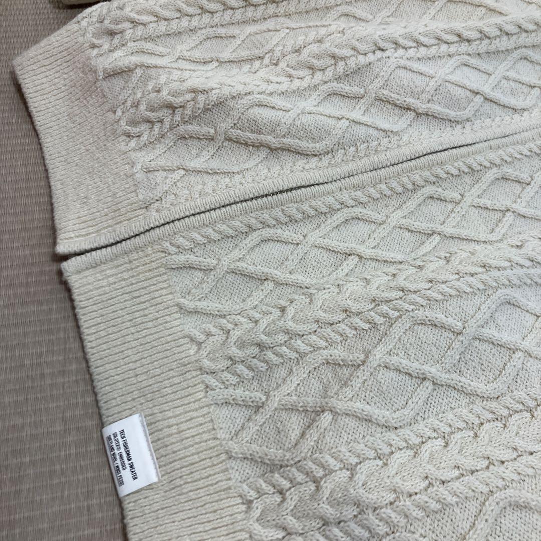 u*r様 FreshService フィッシャーマンジップアップ　ニット　Lサイ