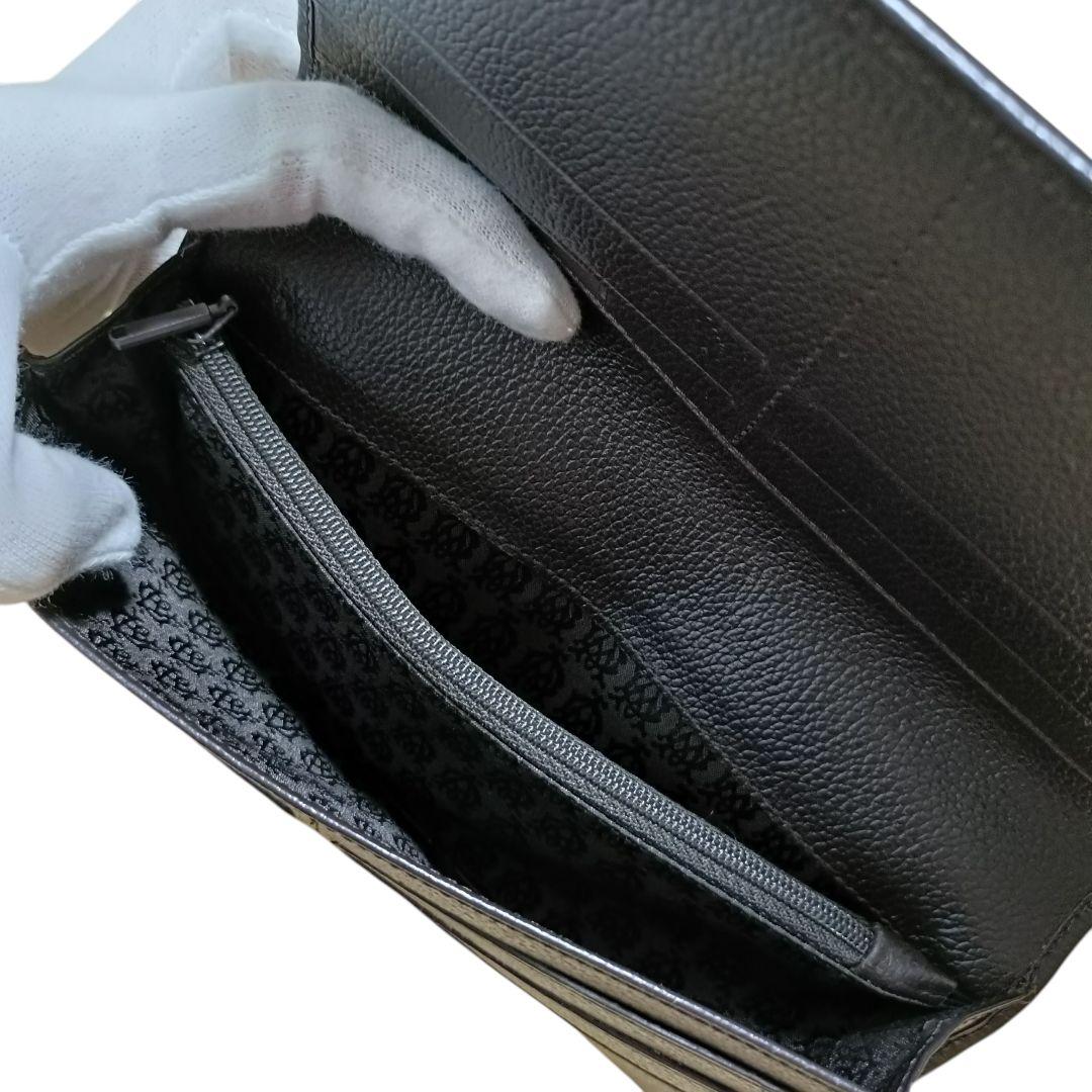 美品 dunhill ダンヒル 長財布　ウィンザー PVC レザー ブラウン