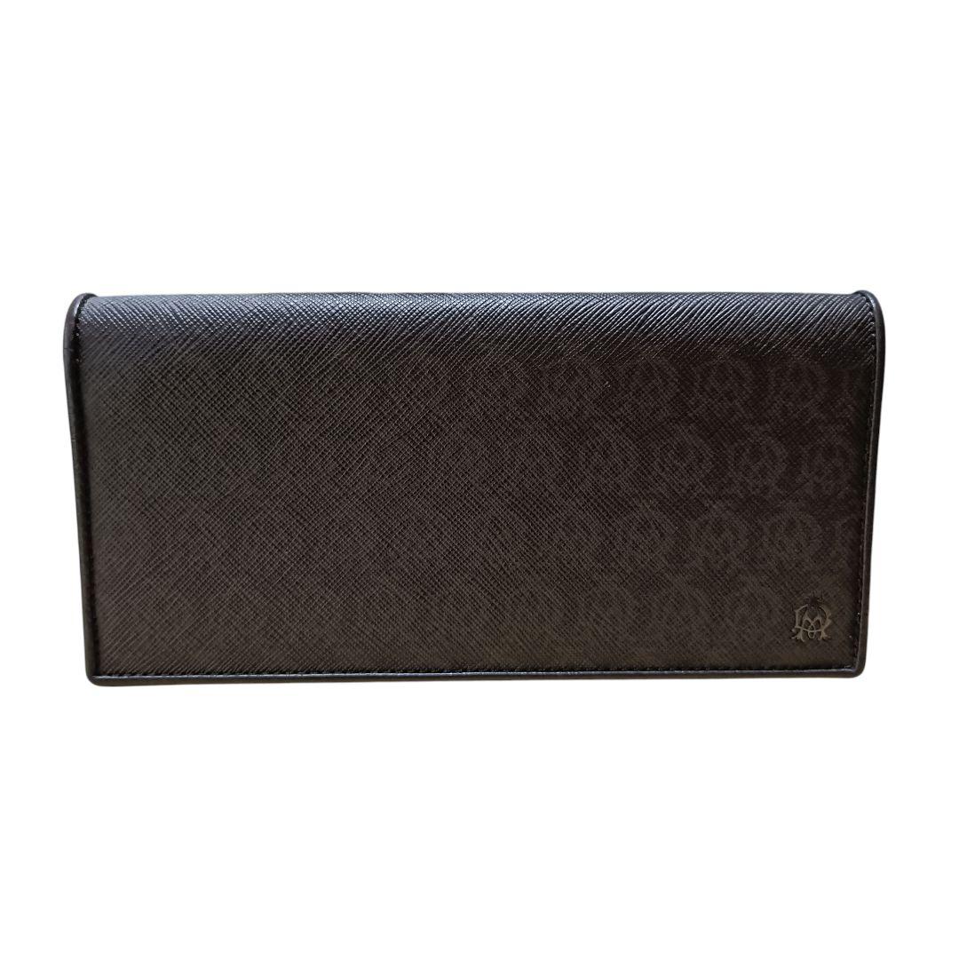 美品 dunhill ダンヒル 長財布　ウィンザー PVC レザー ブラウン