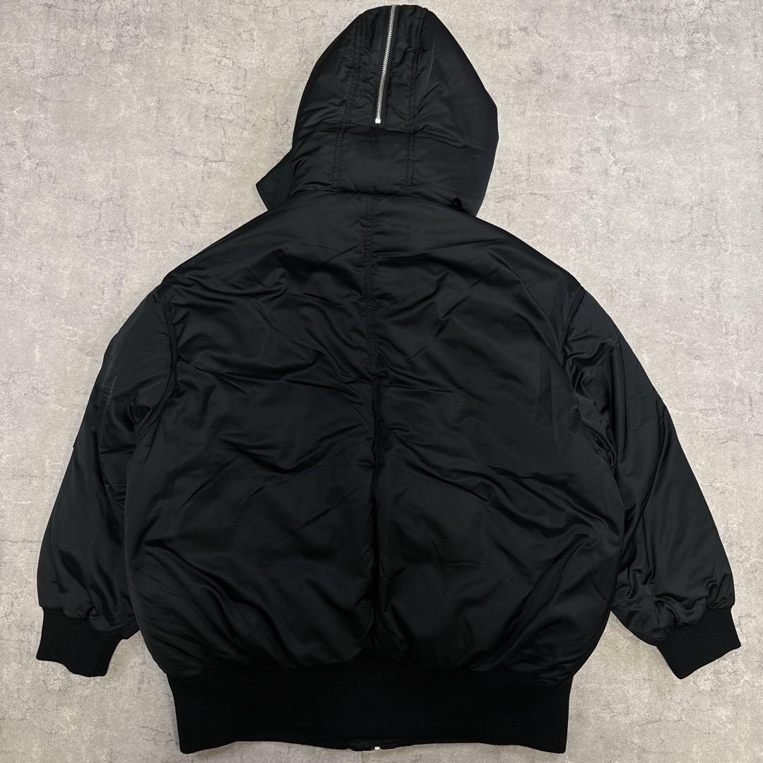 【美品】  Jeans ダウンジャケット M 黒 ボンバー