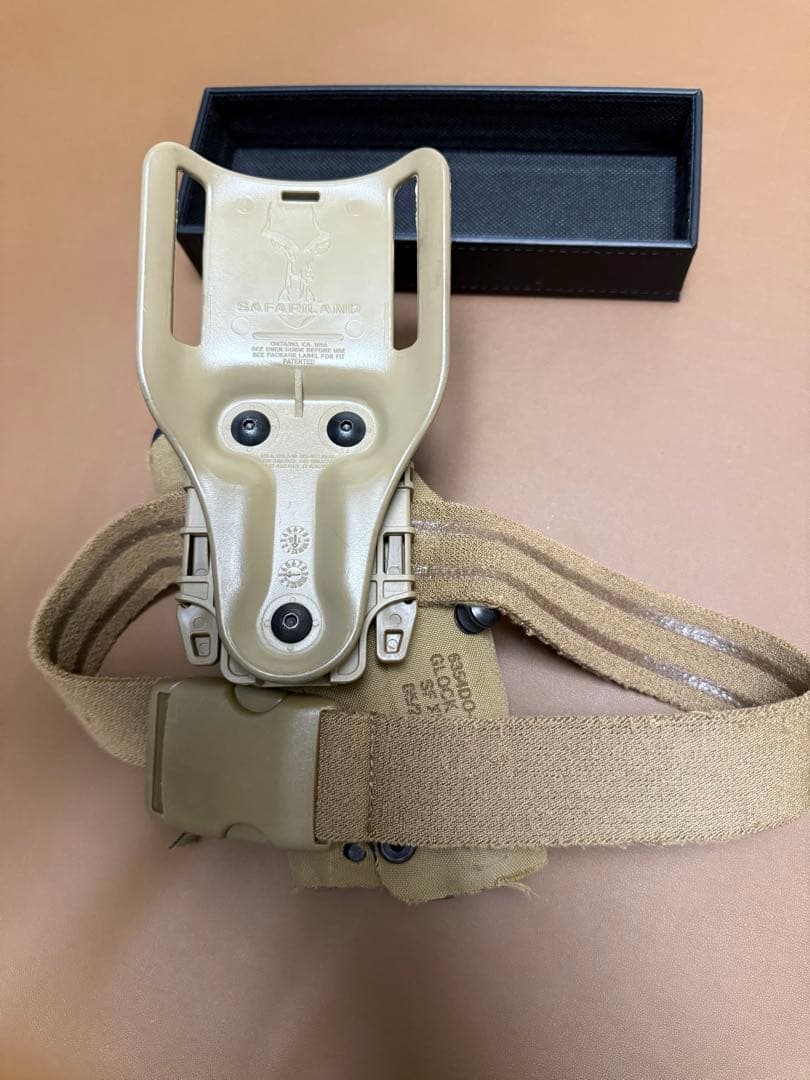 SAFARILAND GLOCK 17/22 ホルスター 実物　TAN 中古