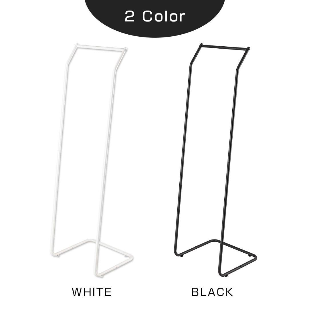 コンパクトパイプハンガーラックシンプルデザイン 軽量 室内用