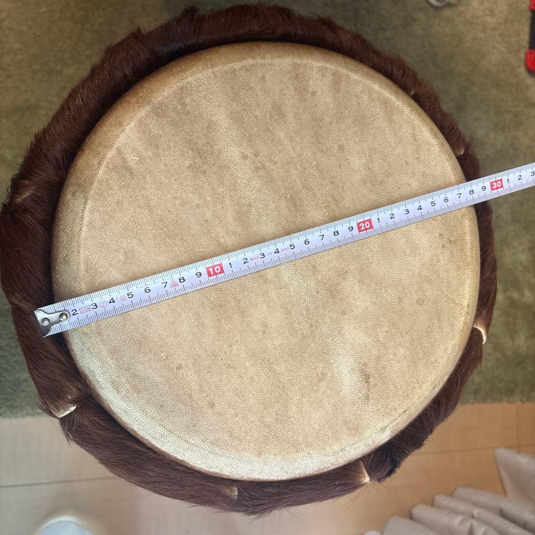 ジャンベ　木製　民族楽器