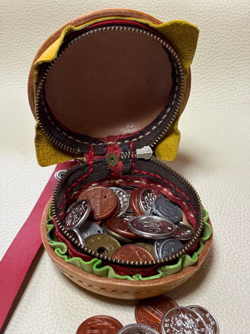 海*ん様 ハンバーガー型マルチケース（大）