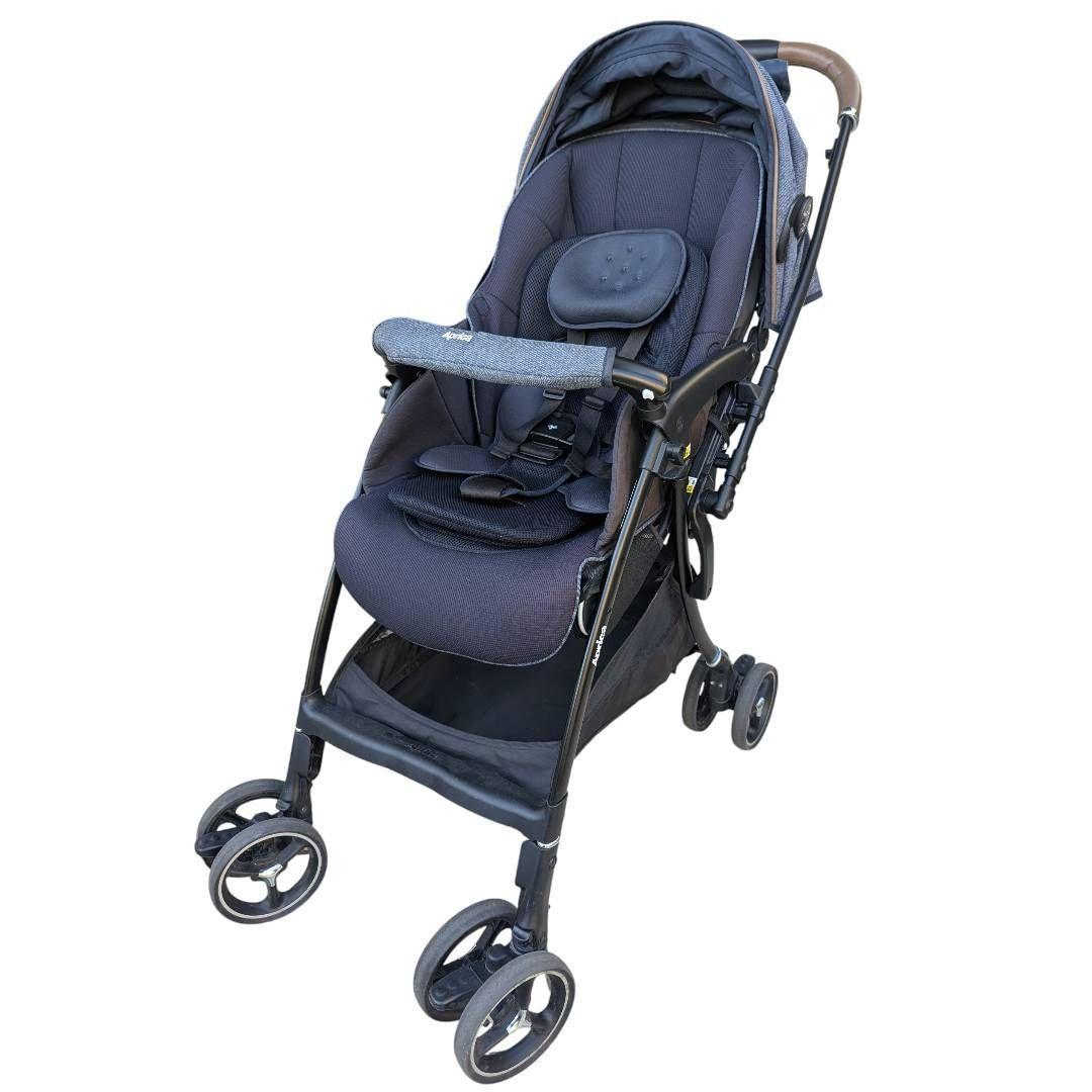 美品☆レインカバー付き Aprica アップリカ ラクーナクッションフリー