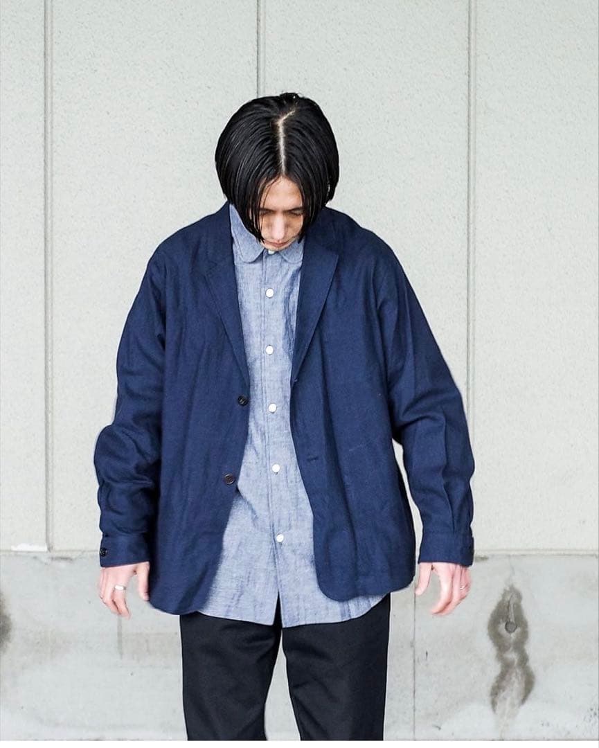 試着のみ 美品 holo shirts パスポートジャケット シャツ