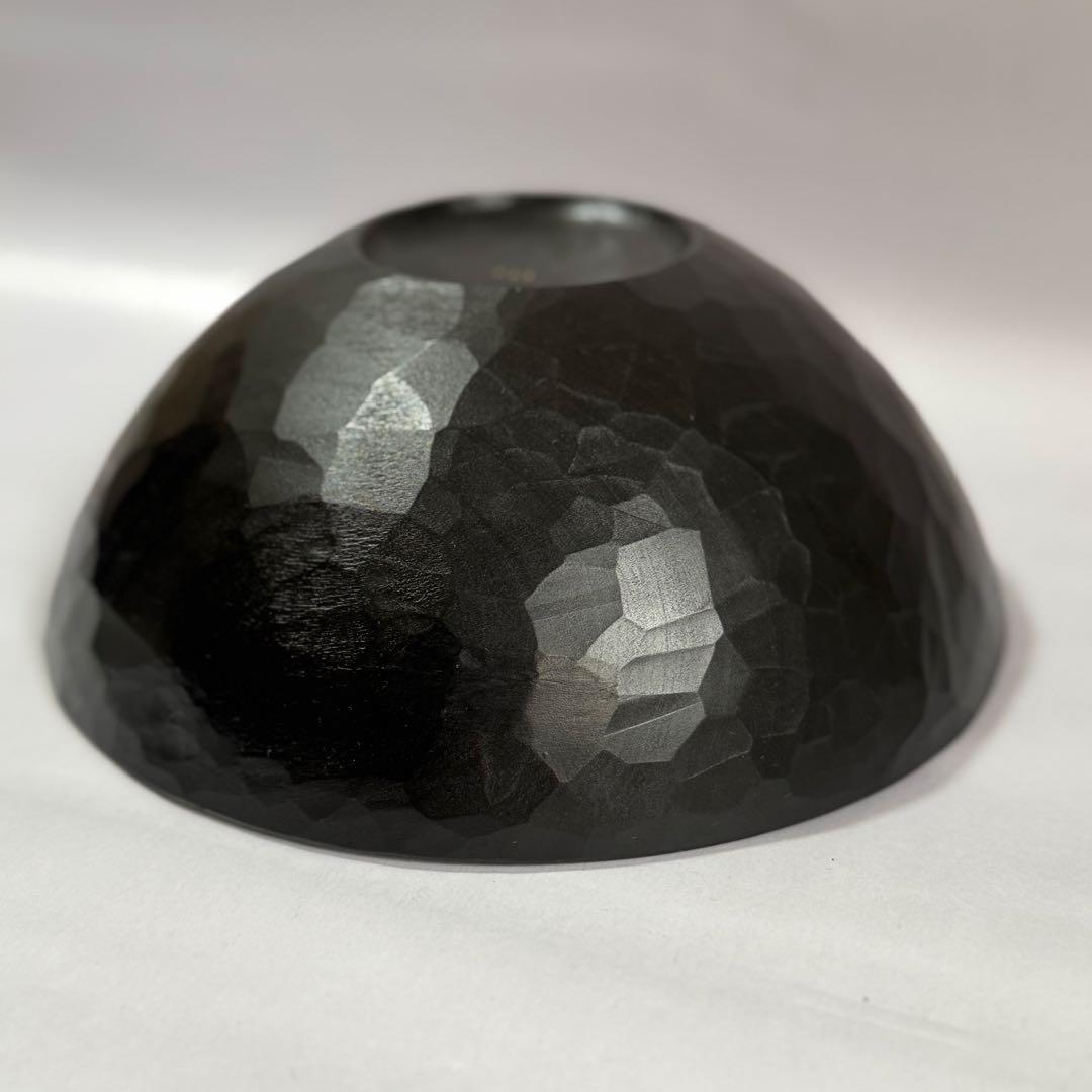 【新品未使用】三谷龍二さん 黒漆 山桜　ボウル