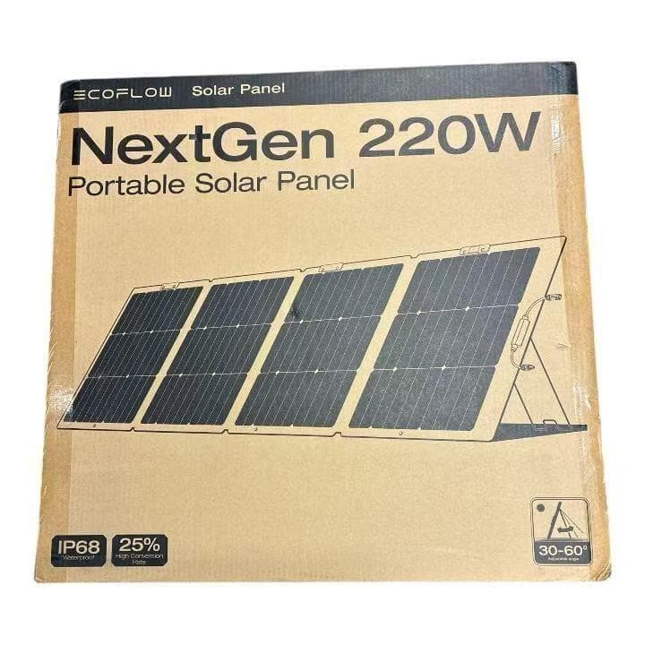 KENTA　EcoFlow 220W片面ソーラーパネルGen2