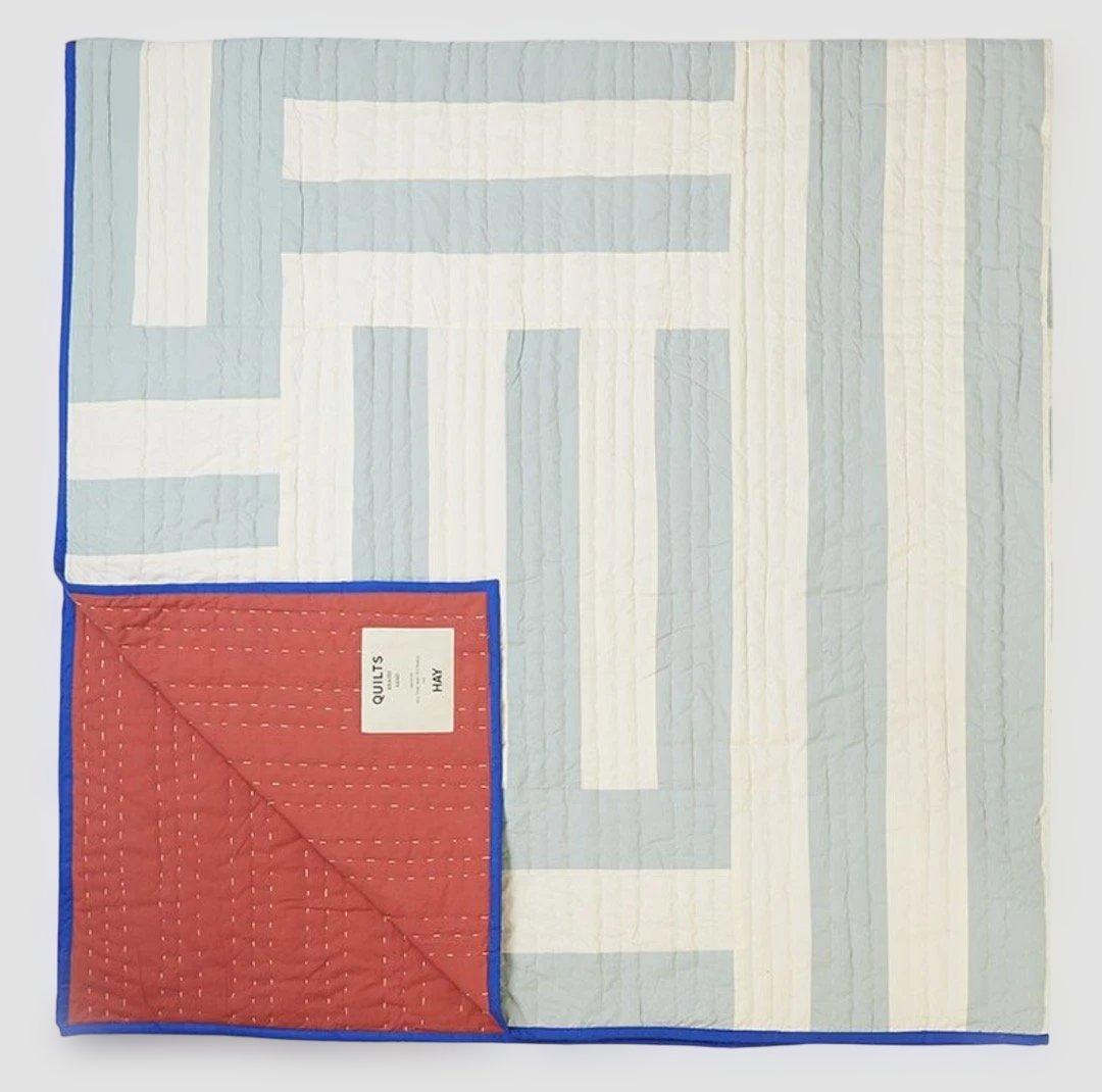 HAY　キルト　ラグ　使用感あり