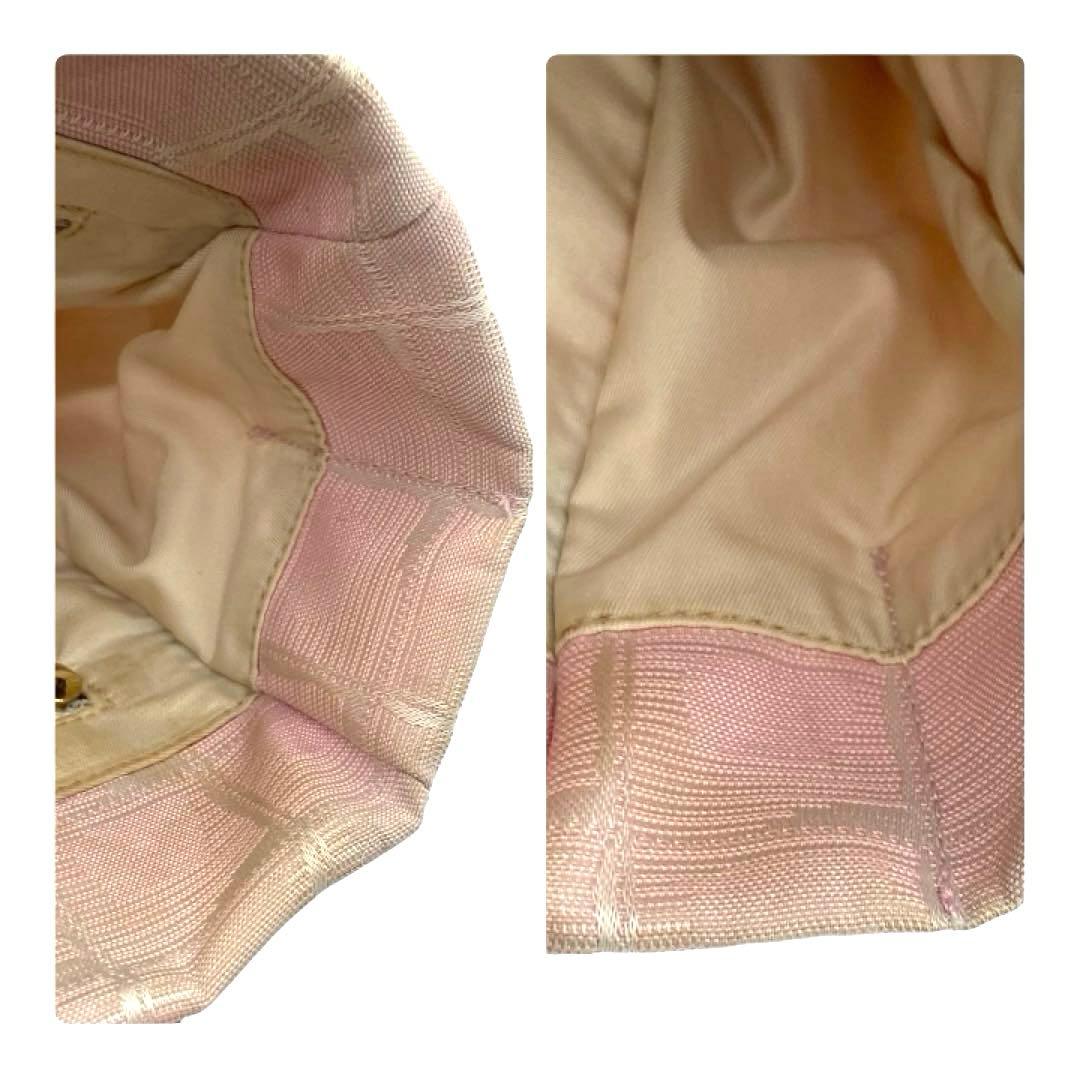 小ぶり希少❤︎CHANELピンクシャネルニュートラベルラインココマークミニトート