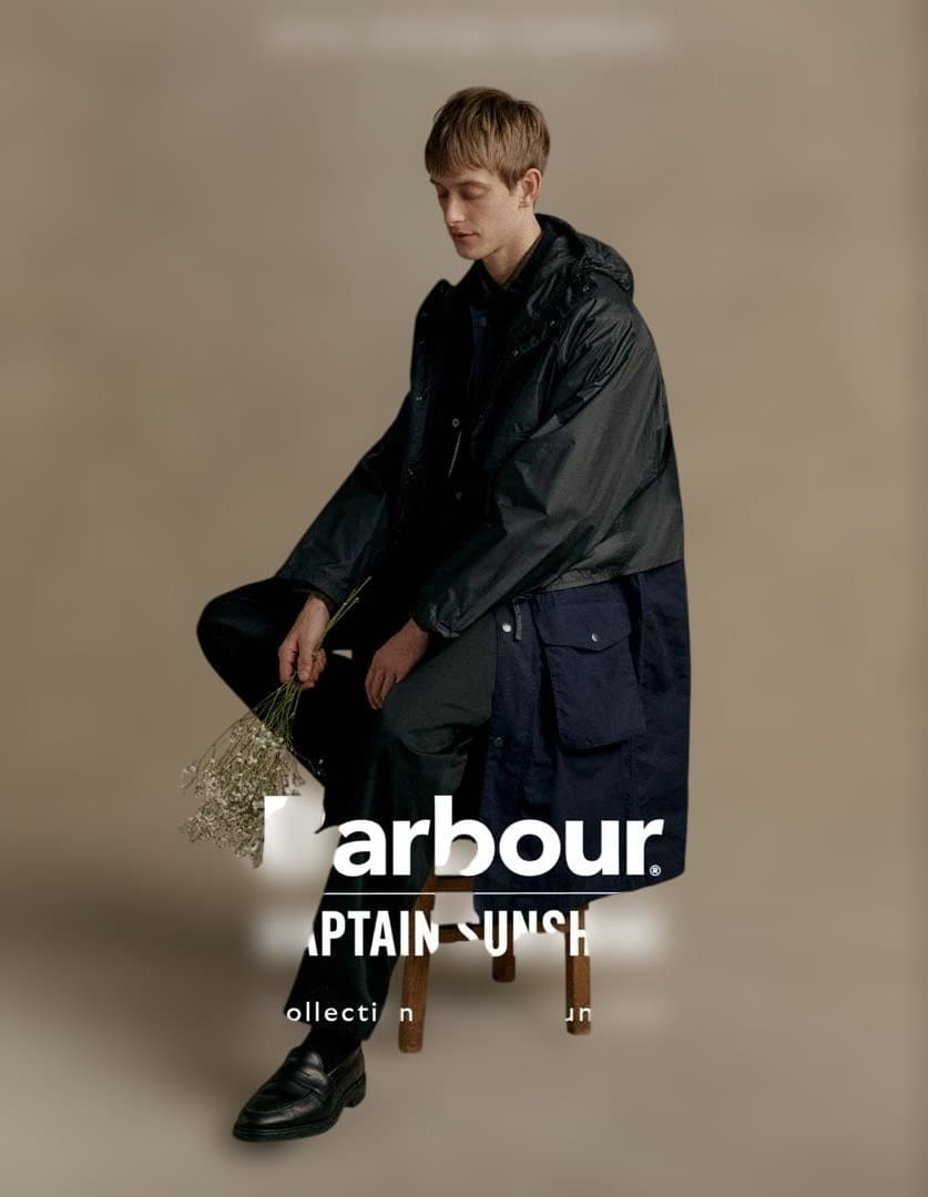 新品★Barbour × KAPTAIN SUNSHINEカジュアルジャケット