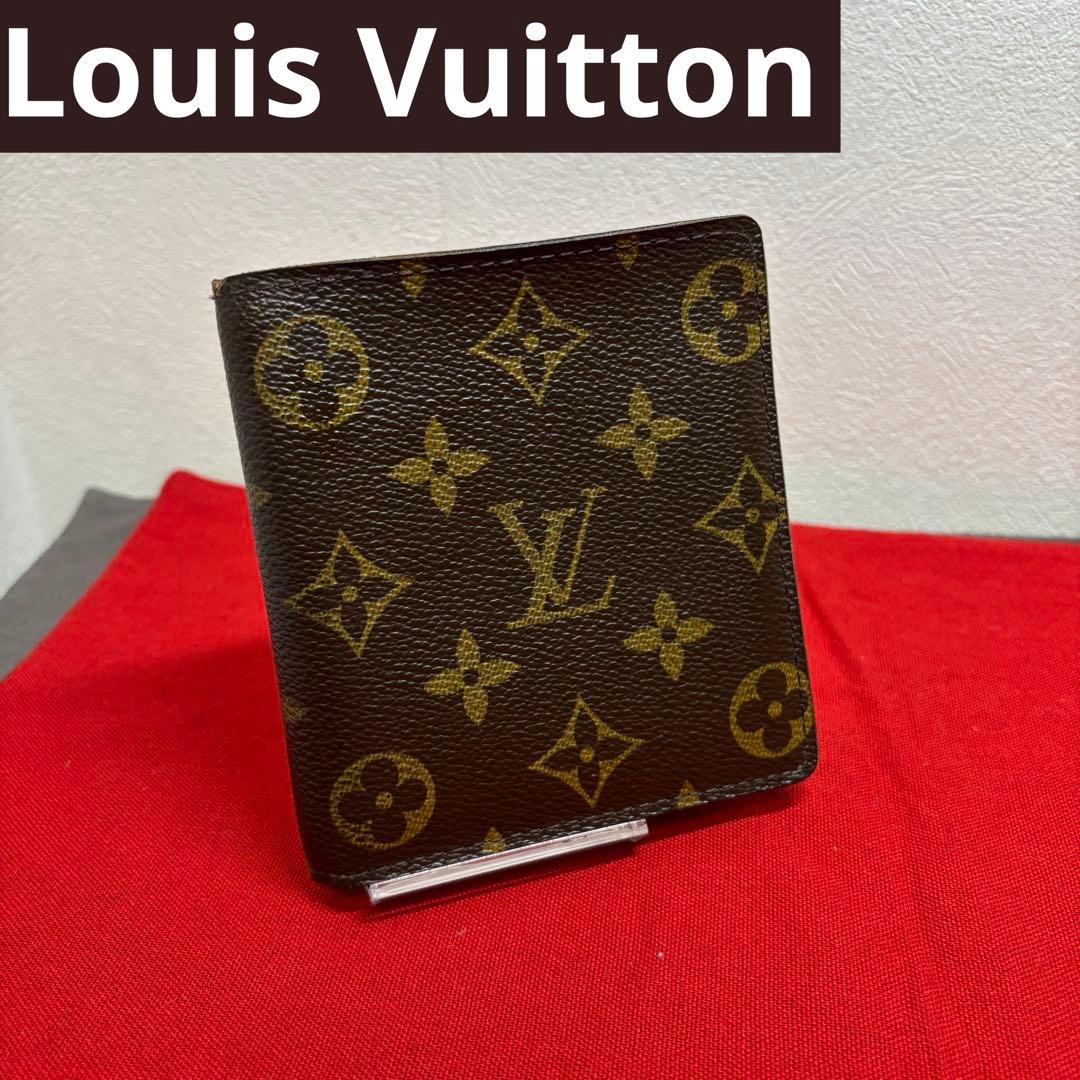必見 Louis Vuitton 二つ折り財布 モノグラム M60929