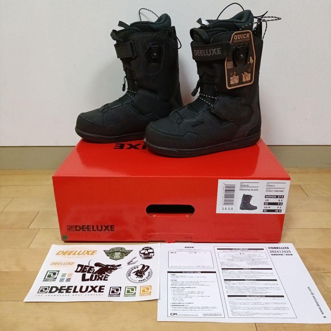 未使用24-25DEELUXE TEAM IDスノーボードブーツ27cmグラトリ
