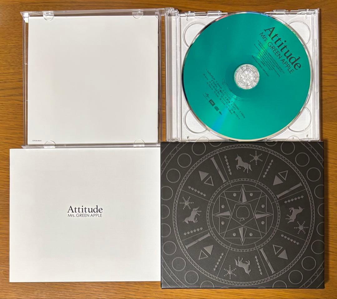 Mrs.GREEN APPLE Attitude CD 初回限定盤