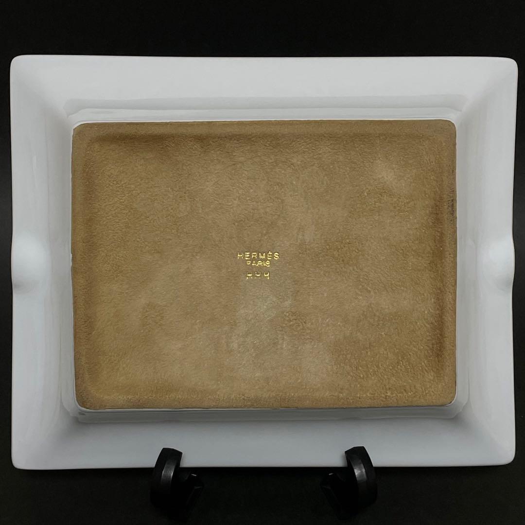 HERMES エルメス インドの狩猟 アッシュトレイ 灰皿 スクエアプレート