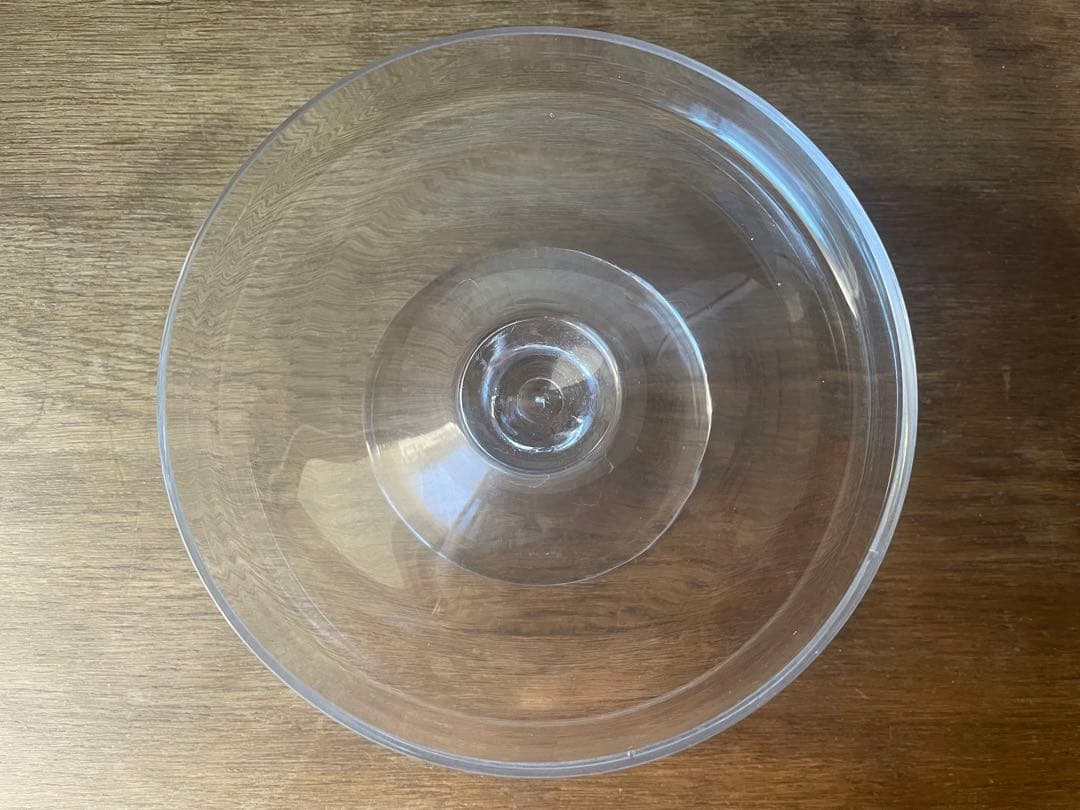 吹きガラスコンポティエ&ドームカバー　フランスアンティーク ケーキスタンドハート