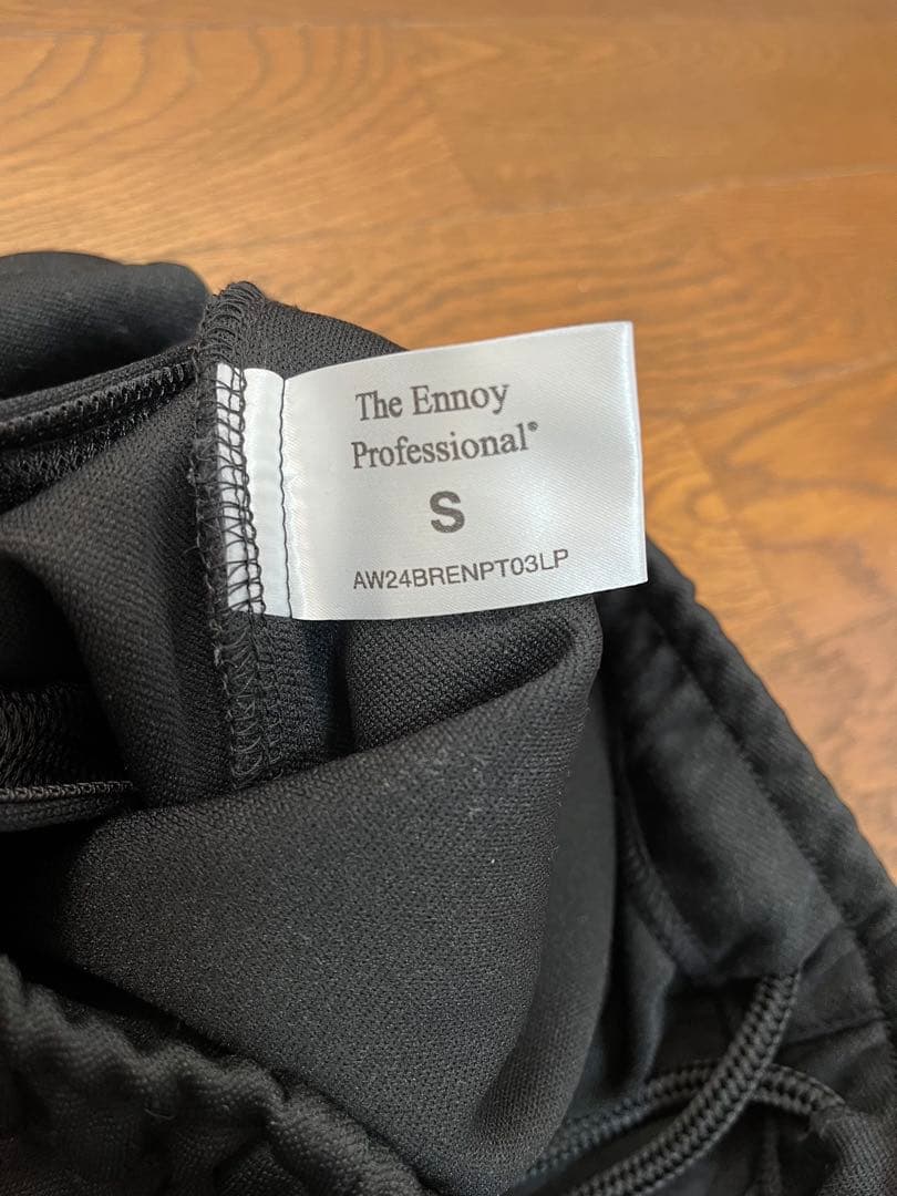 The Ennoy Professional ブラックパンツ Sサイズ